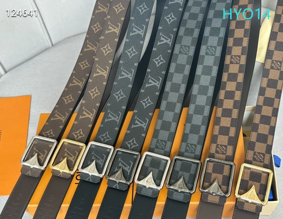 LV belt 34mmX95-125cm XH02